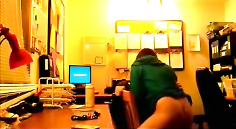 Office Sex Security Cam - Passionate couple caught having sex on a hidden cam ...